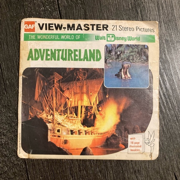 Vintage View-Master Walt Disney World Adventureland Reels - Picture 1 of 6